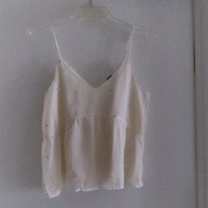 Old Navy Cream Camisole Top